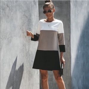 Vici color block dress